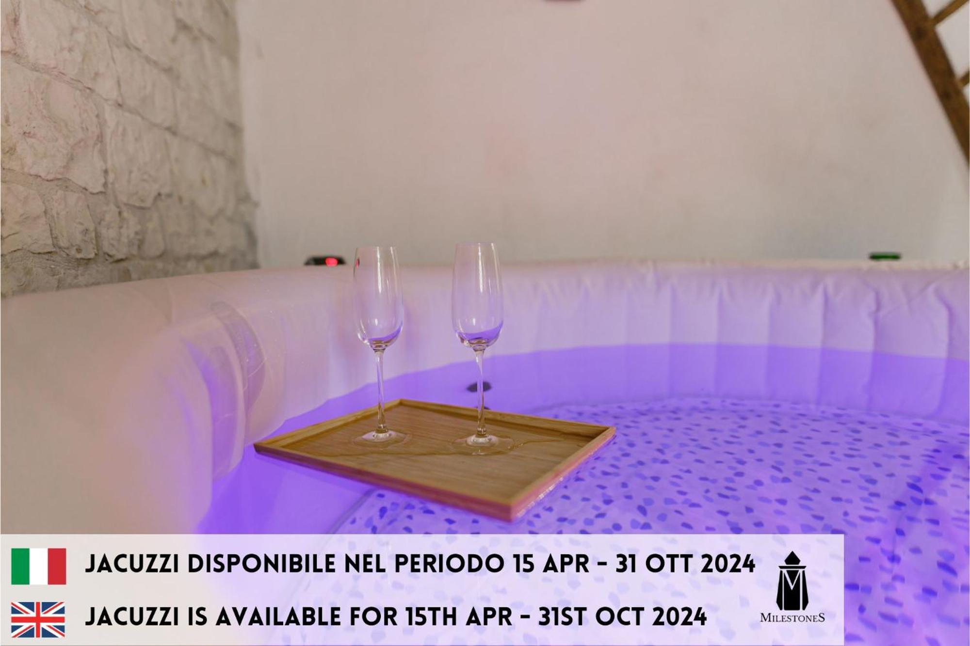 Milestones Modern Suite Trullo Jacuzzi Spa & Relax Альберобелло Экстерьер фото