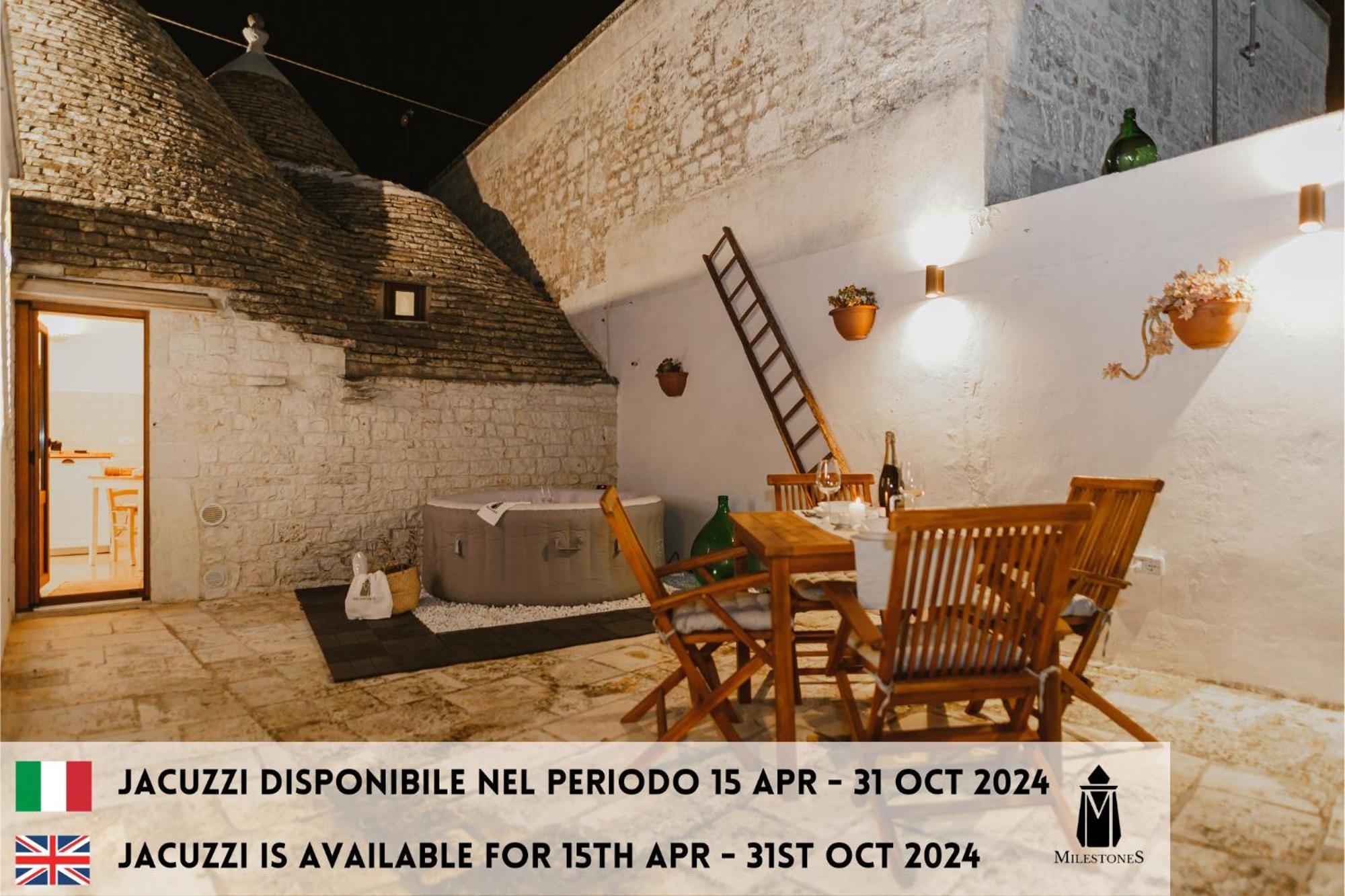 Milestones Modern Suite Trullo Jacuzzi Spa & Relax Альберобелло Экстерьер фото
