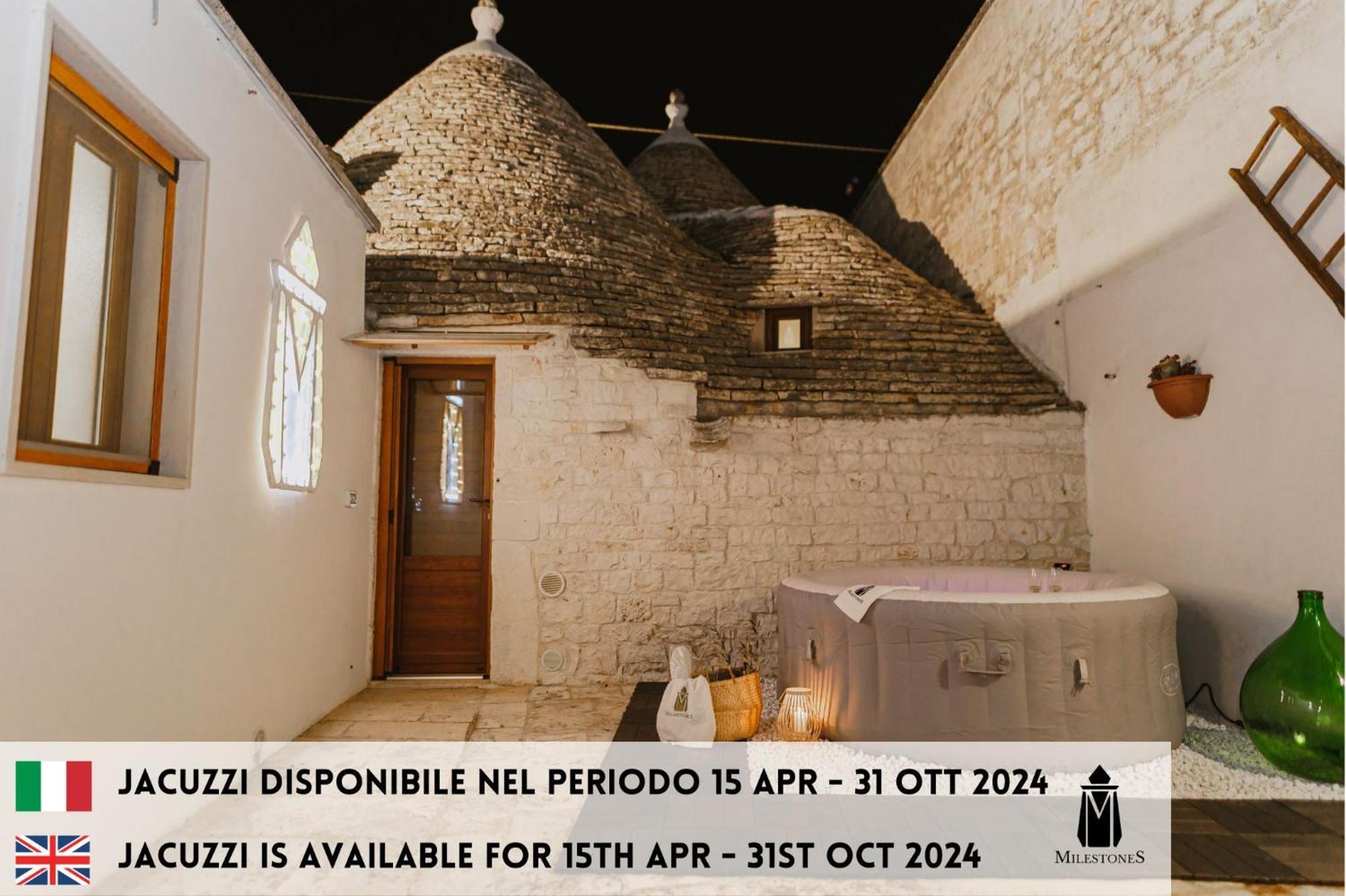 Milestones Modern Suite Trullo Jacuzzi Spa & Relax Альберобелло Экстерьер фото